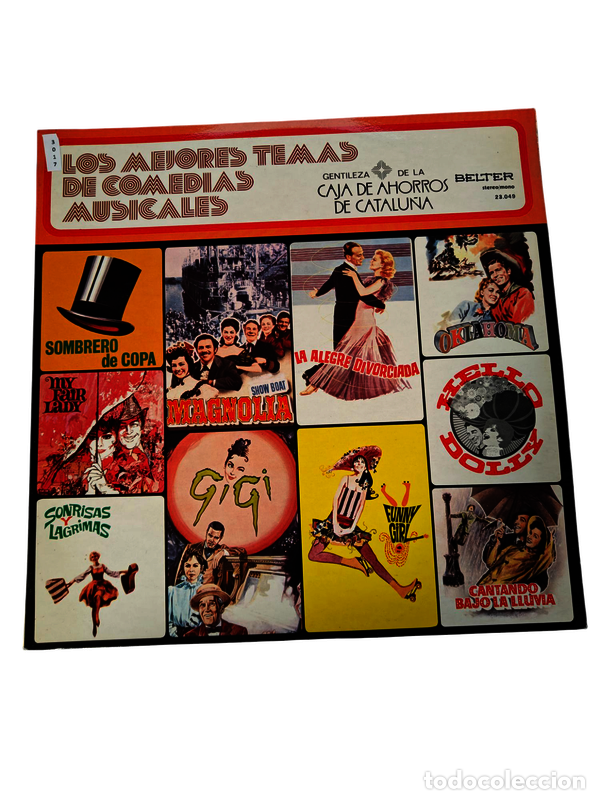 Disques de vinyle: VIN3016 Los mejores temas de comedias musicales VINILO SEGUNDA MANO