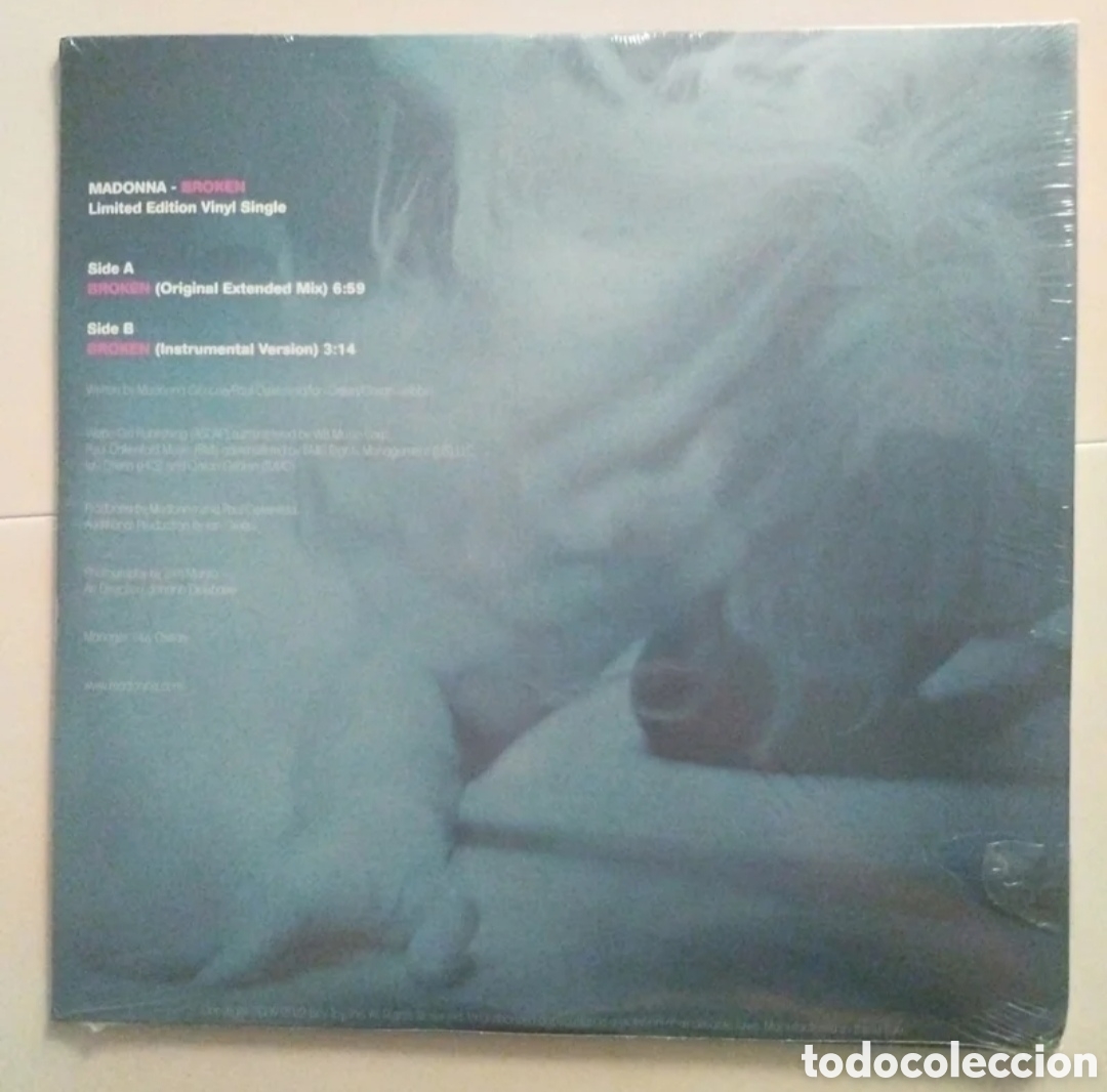 Discos de vinilo: Madonna Broken Vinilo - Foto 3