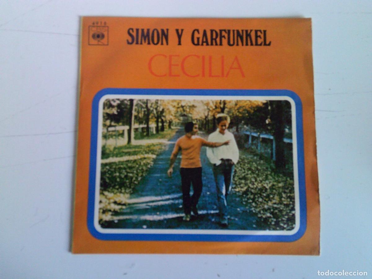 Discos de vinilo: Single Sim&oacute;n y Garfunkel Cecilia - Foto 1
