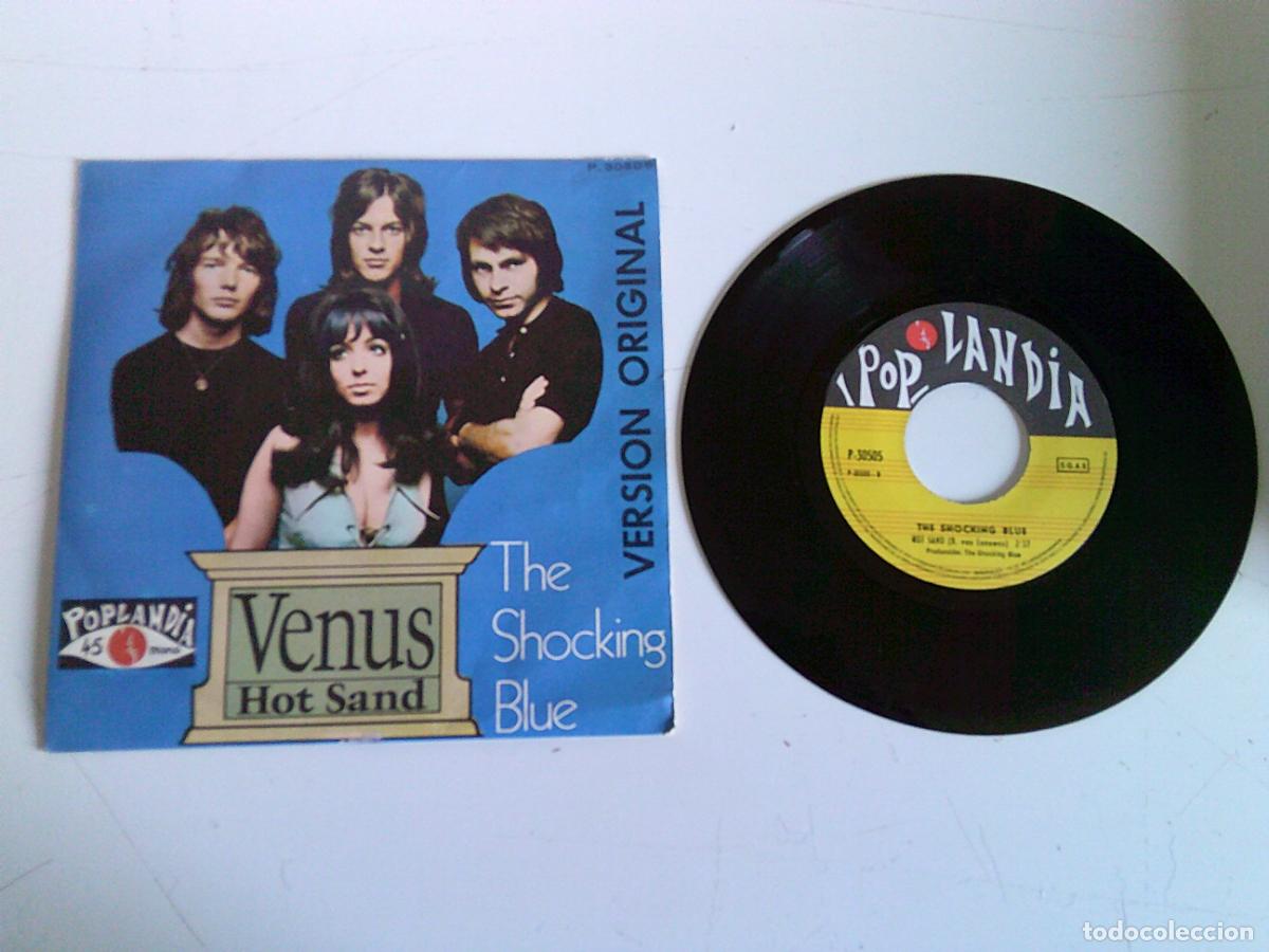 Discos de vinilo: Single Venus Hot Sand The shocking blue - Foto 2