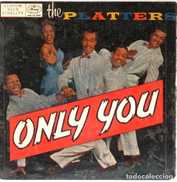 Discos de vinilo: THE PLATTERS - ONLY YOU - SINGLE - Foto 1