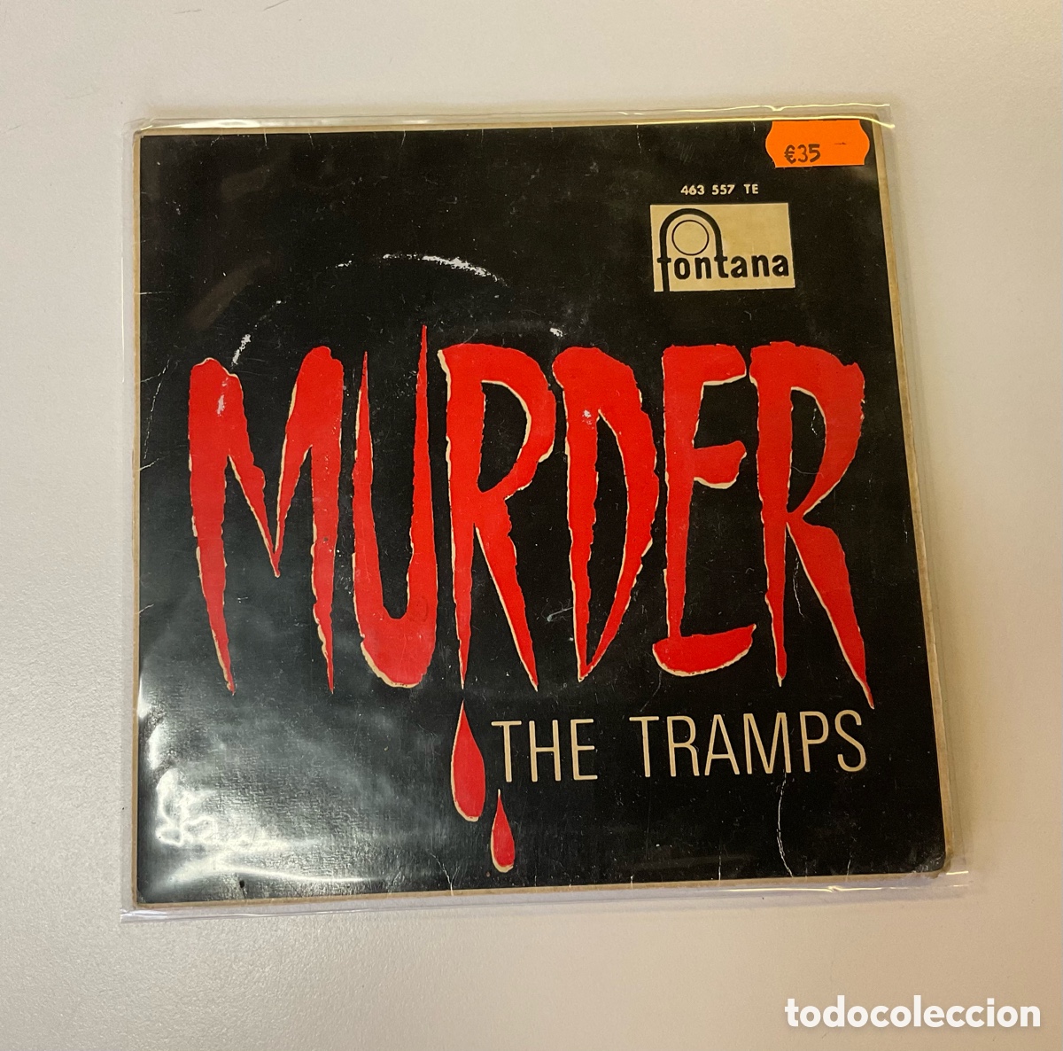 Discos de vinilo: THE TRAMPS. Murder. EP. - Foto 1