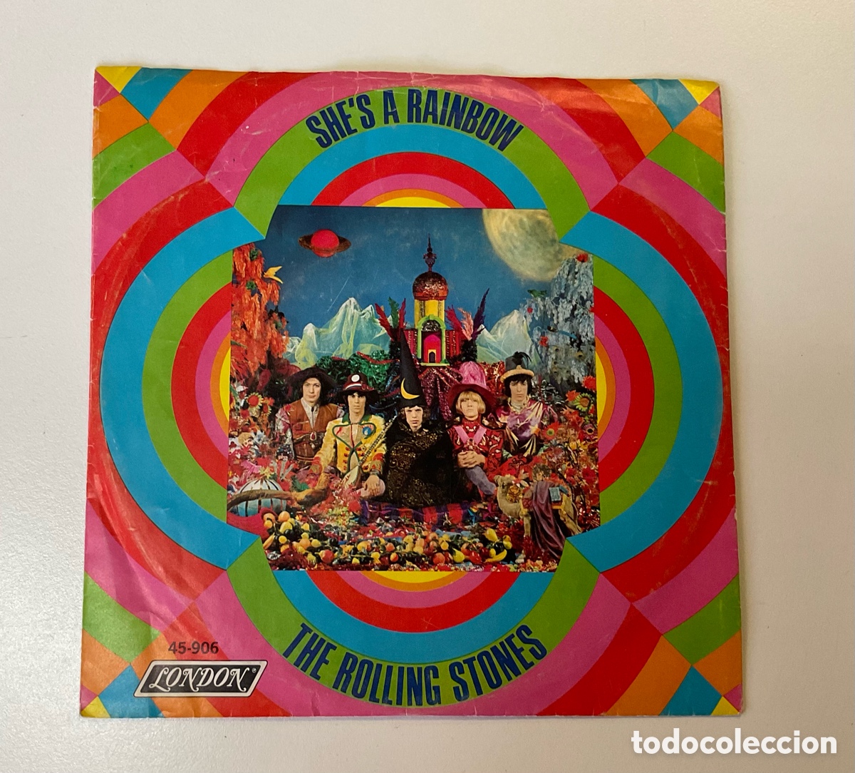 Discos de vinilo: ROLLING STONES. She&rsquo;s a Rainbow. - Foto 2