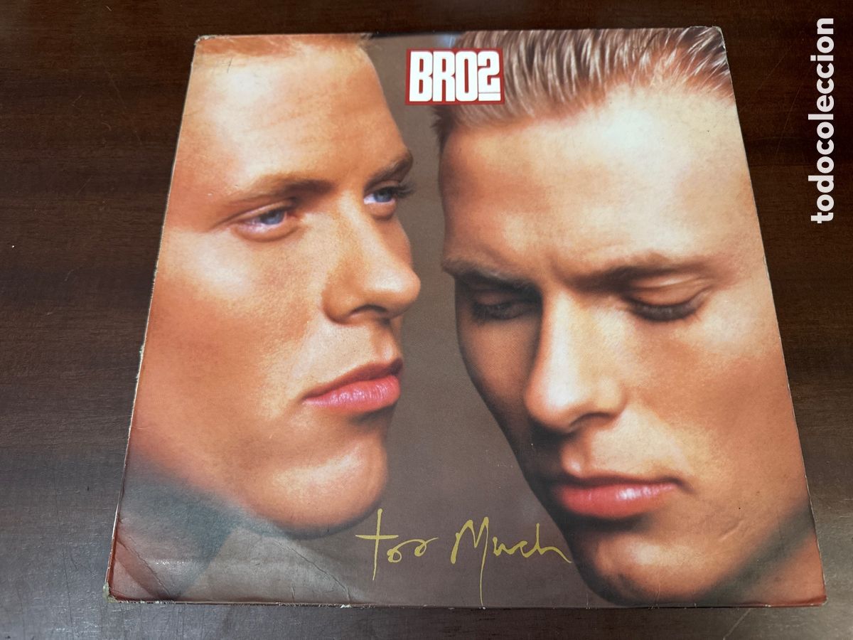 Discos de vinilo: BROS - TOO MUCH - CBS 1989 - MAXI SINGLE - Foto 7