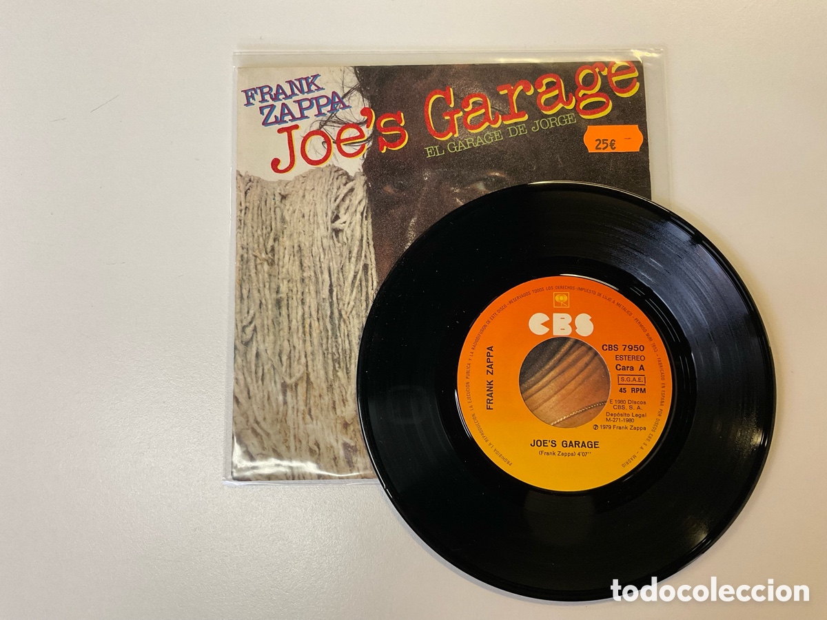 Discos de vinilo: FRANK ZAPPA. Joe&rsquo;s Garage. - Foto 3