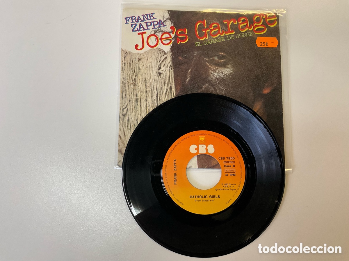 Discos de vinilo: FRANK ZAPPA. Joe&rsquo;s Garage. - Foto 4