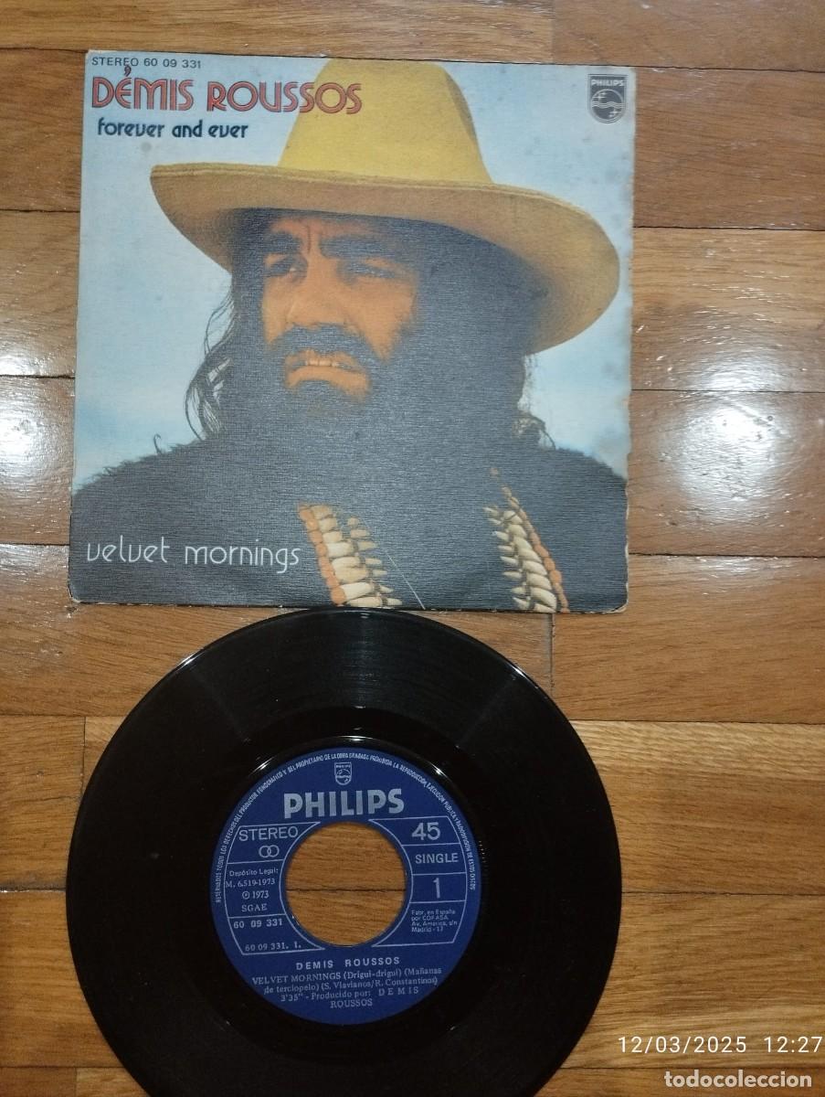 Discos de vinilo: SINGLE - DEMIS ROUSSOS - FOREVER AND EWER - 1973 - Foto 1
