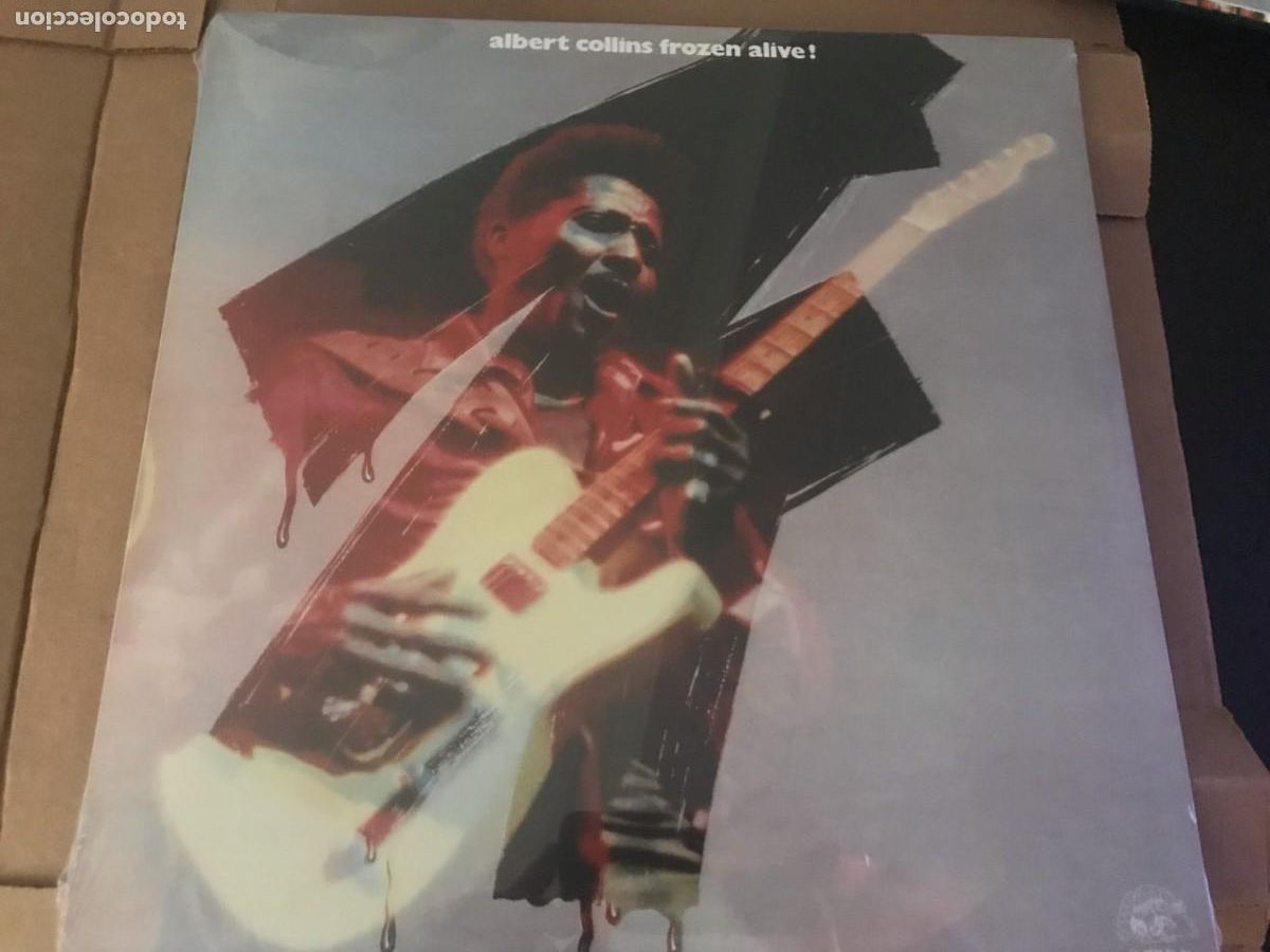 Discos de vinilo: LP ALBERT COLLINS. FROZEN. BLUES - Foto 1