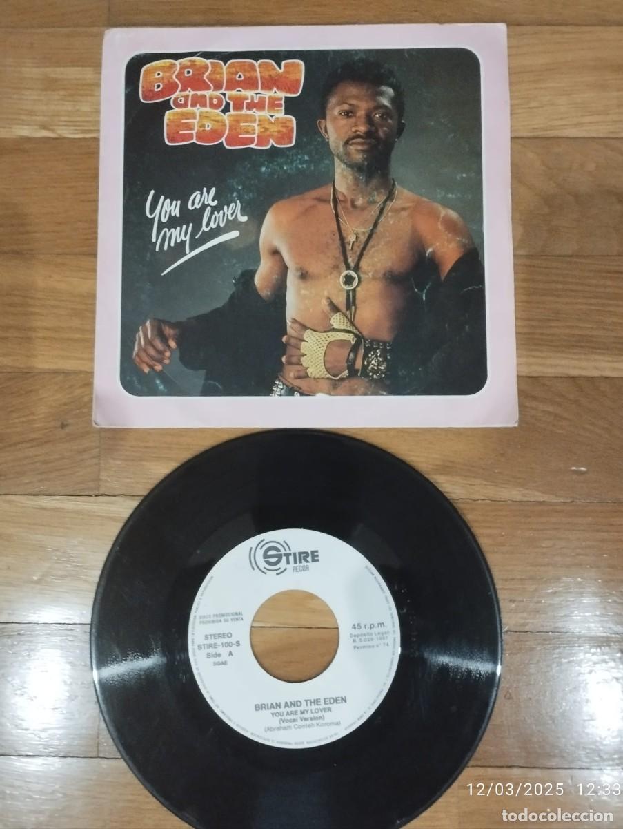 Vinyl-Schallplatten: SINGLE - BRIAN AND TEH EDEN - YOU ARE MY LOVER - 1987