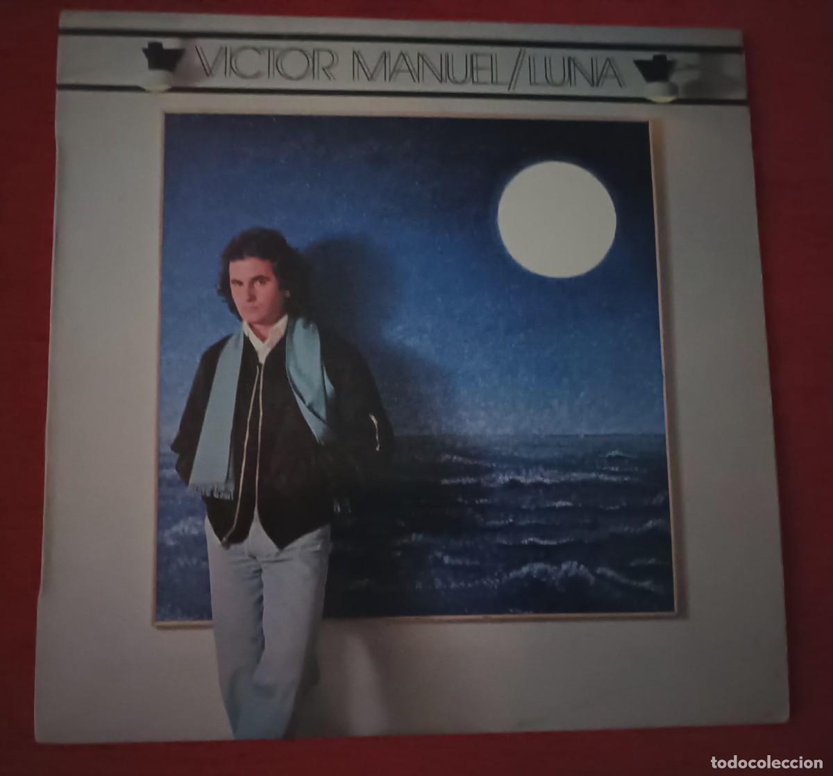 Discos de vinilo: VICTOR MANUEL - LUNA - LP - Foto 1