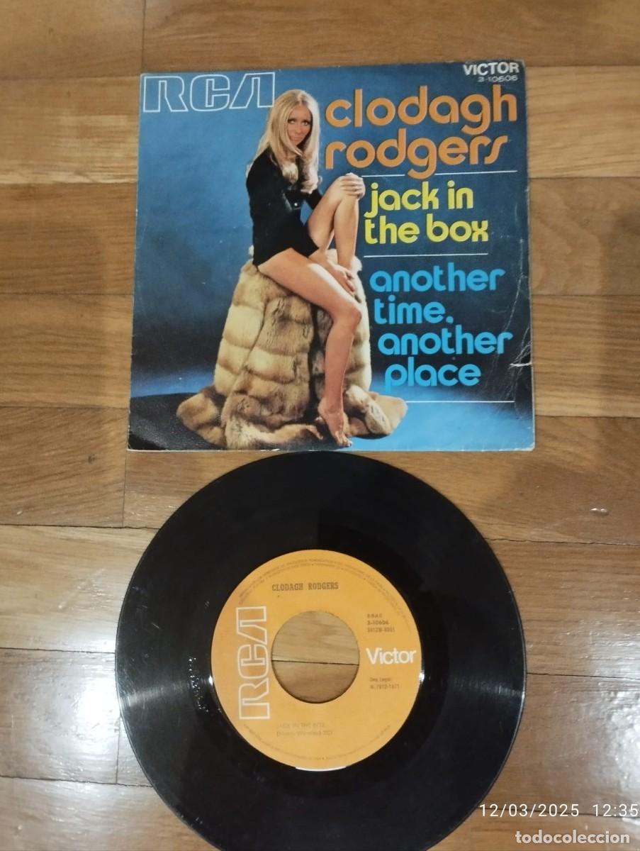 Discos de vinilo: SINGLE - CLODAGH ROGERS - JACK INTHE BOS - 1971 - Foto 1