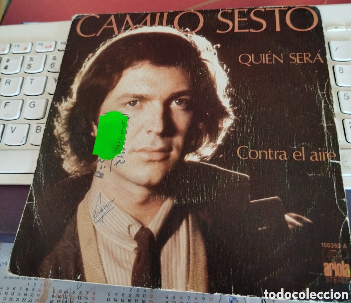 Discos de vinilo: Camilo Sesto - Quien ser&aacute; - Foto 2