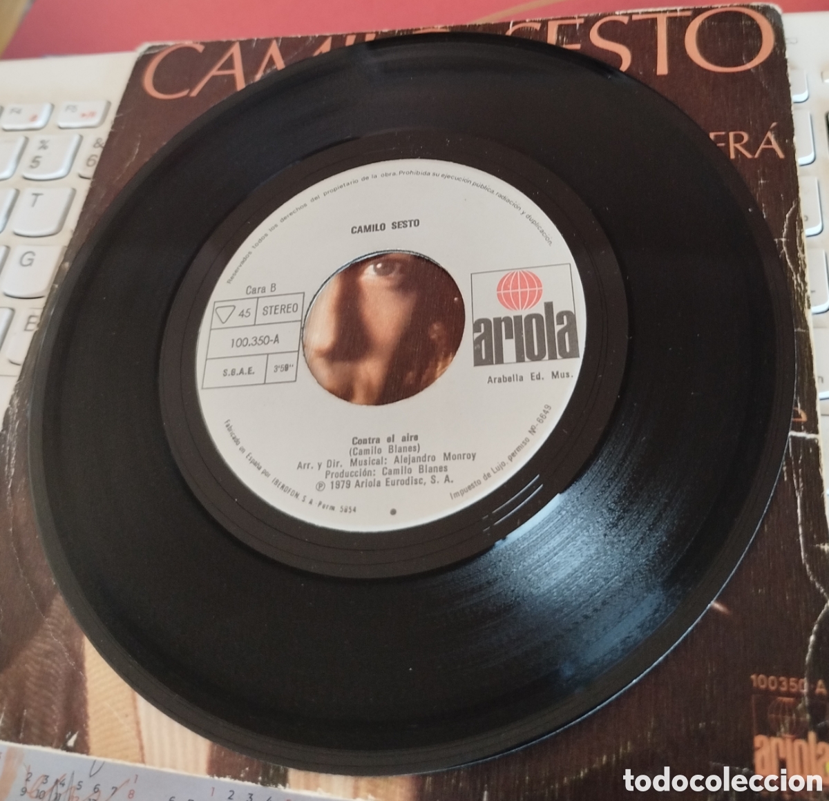Discos de vinilo: Camilo Sesto - Quien ser&aacute; - Foto 3