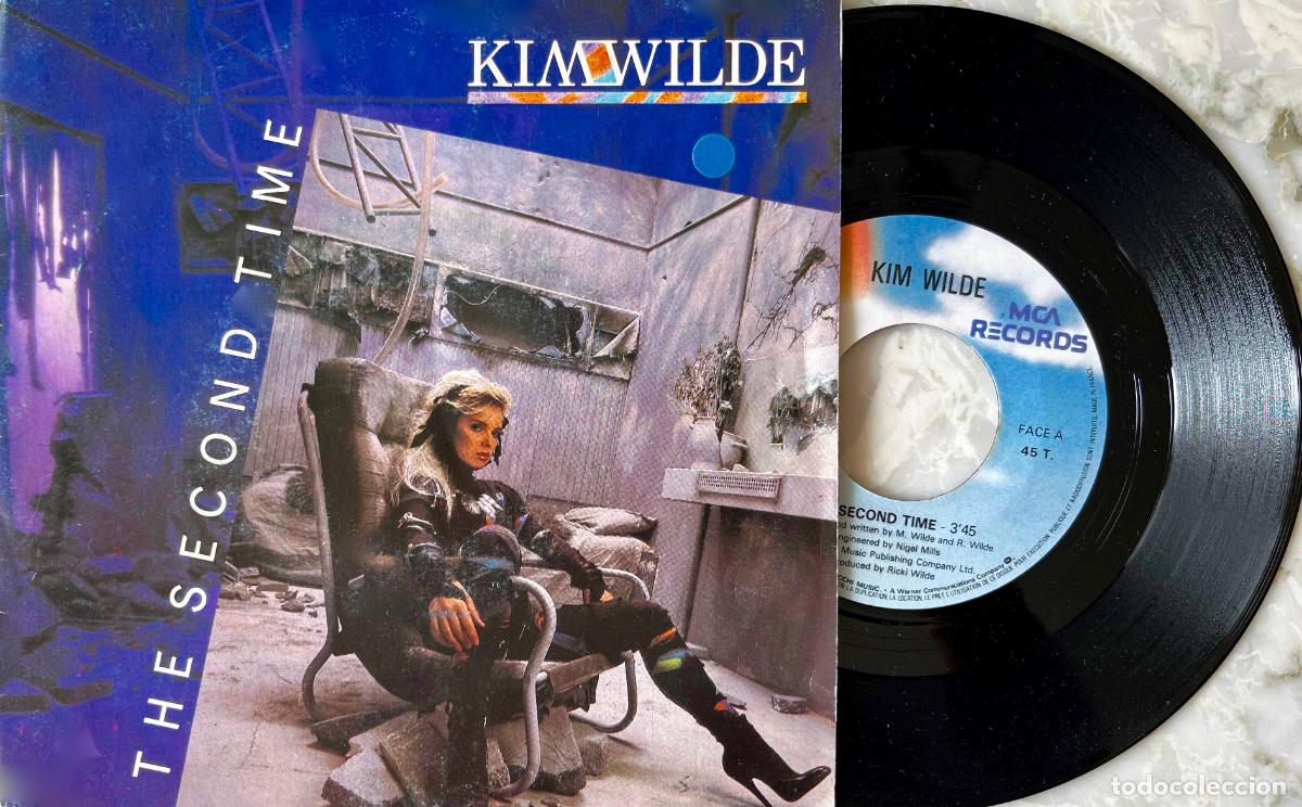 Discos de vinilo: KIM WILDE. THE SECOND TIME. SINGLE ORIGINAL FRANCIA 1984 - Foto 1