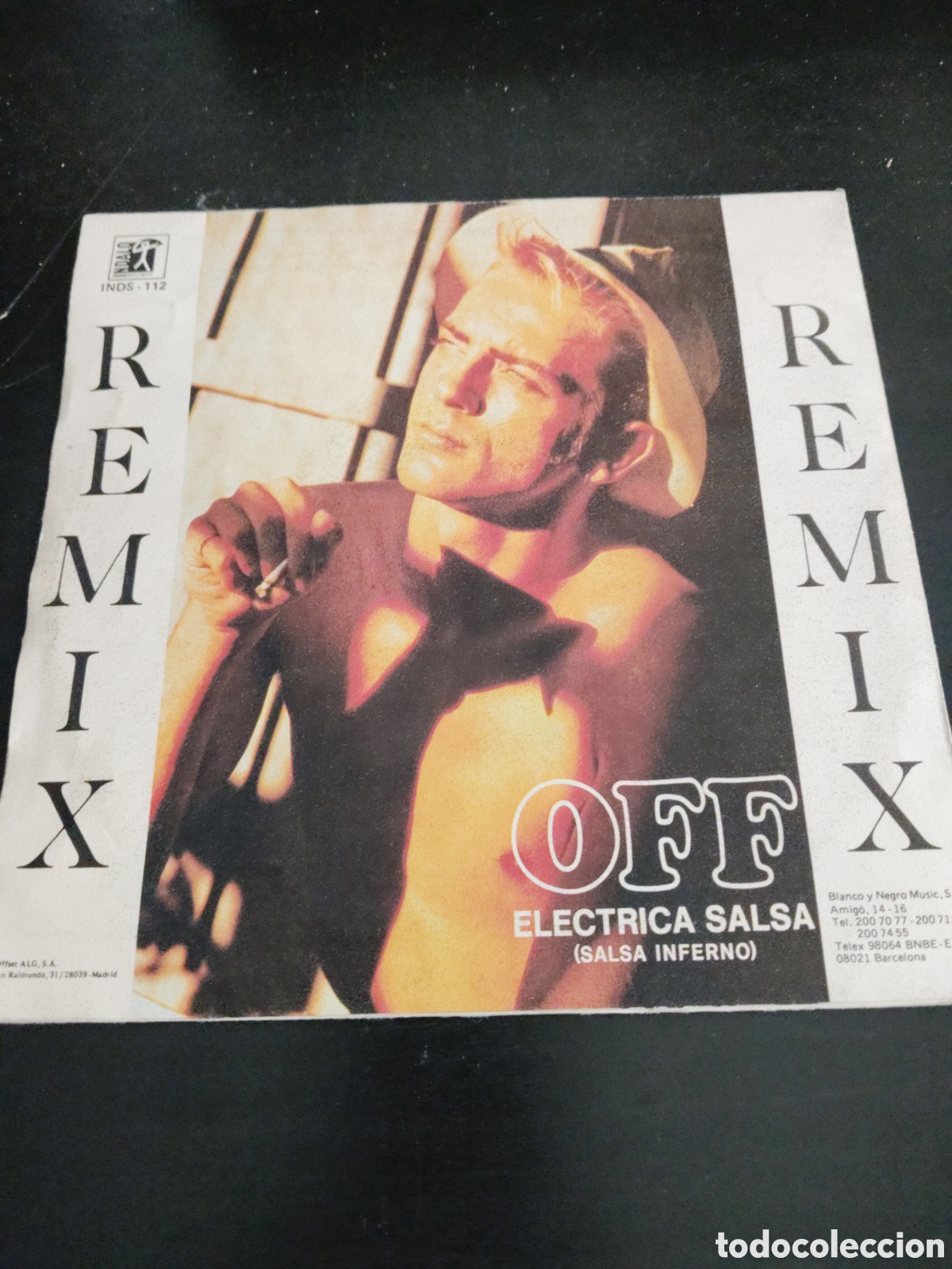 Discos de vinilo: Off&nbsp;&ndash;&nbsp;Step By Step. Vinilo 7&rdquo; single promo 1987 Espa&ntilde;a - Foto 2