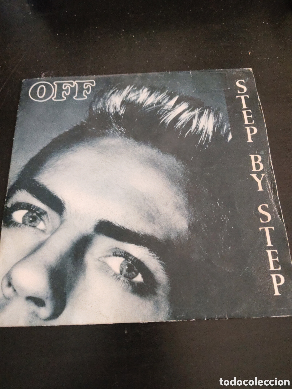 Discos de vinilo: Off&nbsp;&ndash;&nbsp;Step By Step. Vinilo 7&rdquo; single promo 1987 Espa&ntilde;a - Foto 1