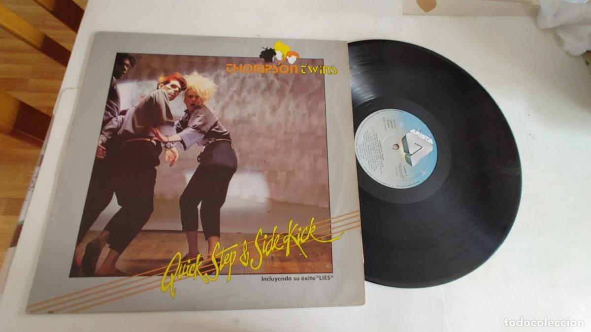 Discos de vinilo: THOMPSON TWINS-LP QUICK STEP AND SIDE KICK - Foto 1