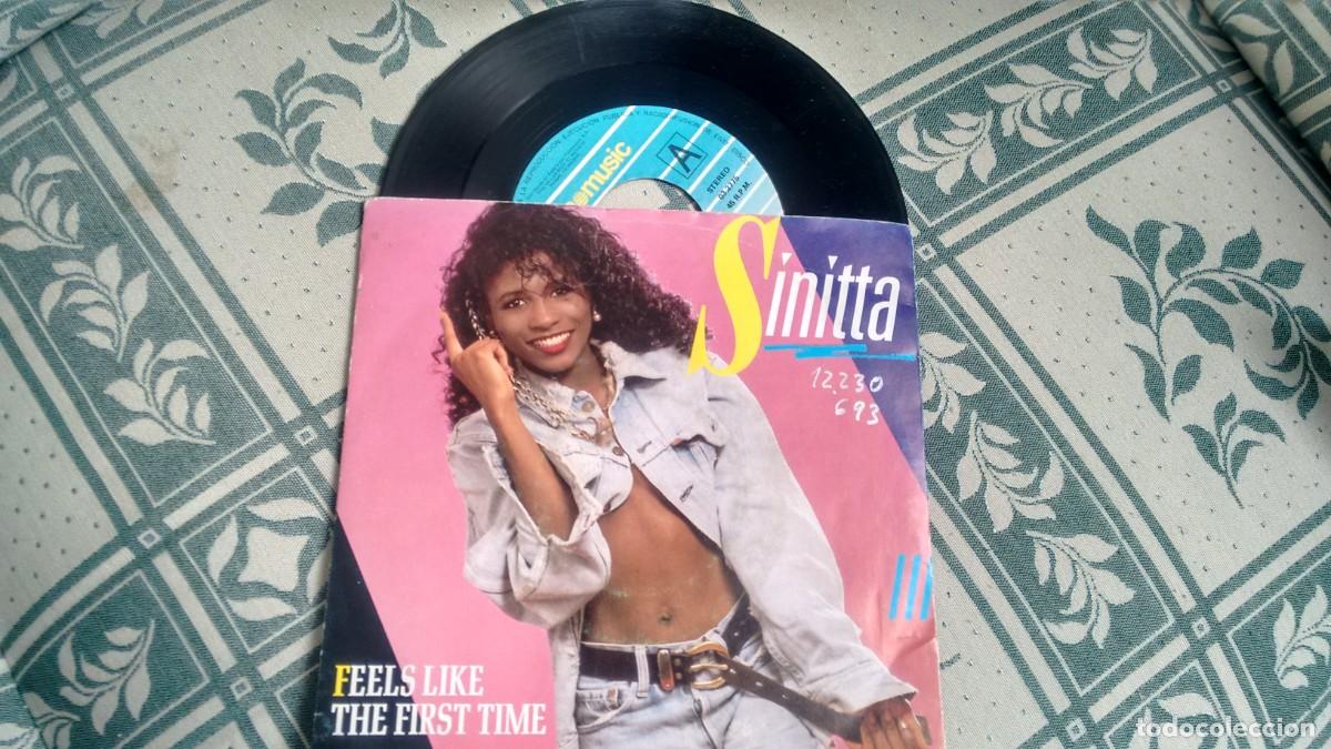 Discos de vinilo: SINGLE(vinilo) de SINIITTA a&ntilde;os 80 - Foto 1