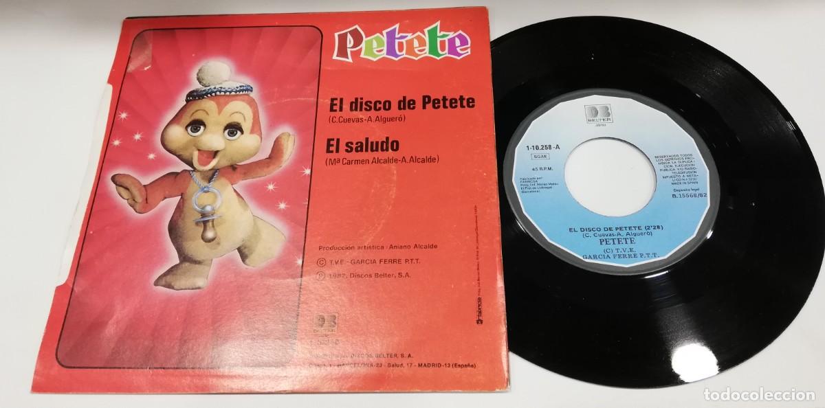 Discos de vinilo: SCO36-Petete - El Disco De Petete (7&rdquo;, Single) - Foto 2