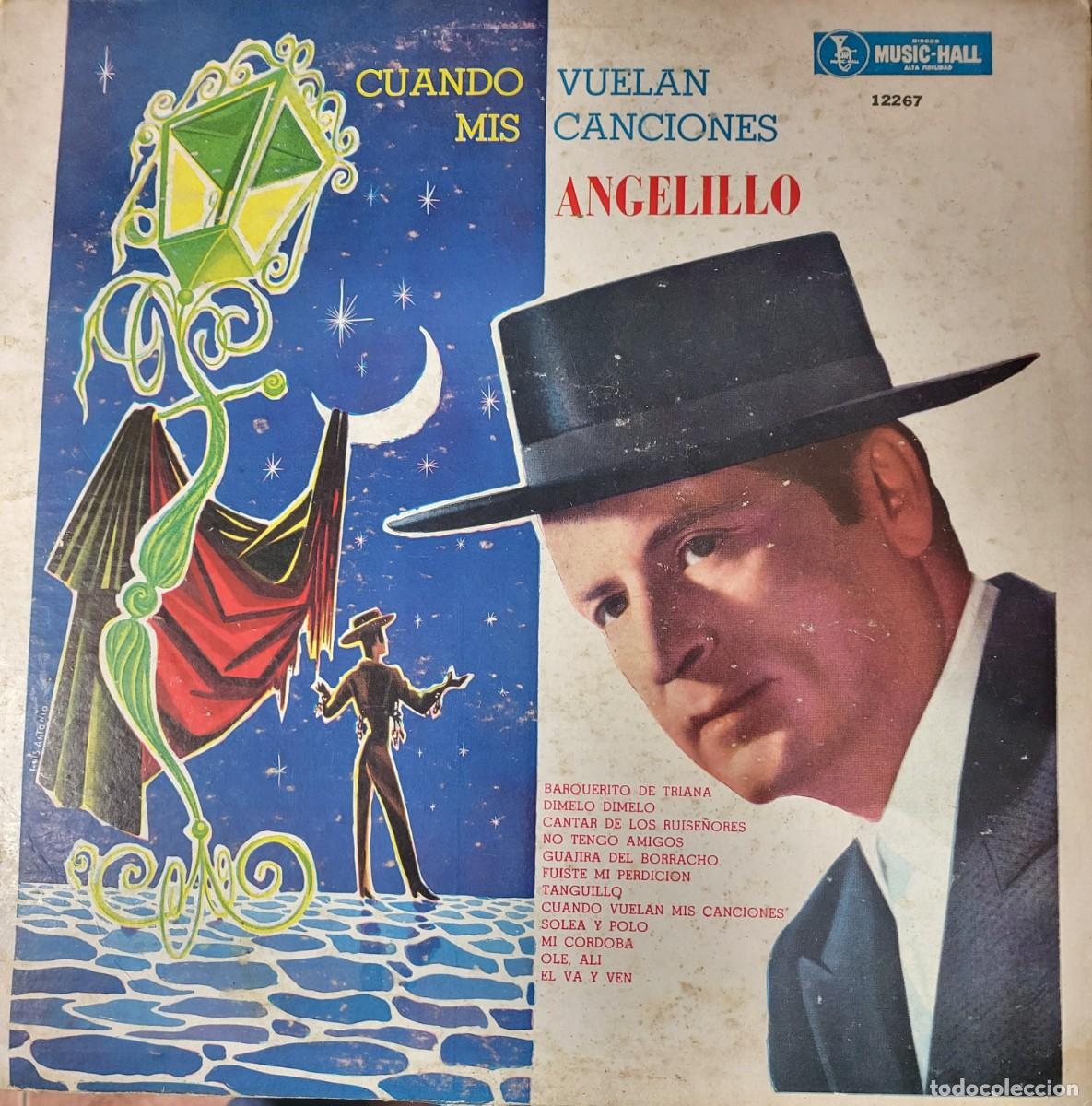 Discos de vinilo: Angelillo Lp sello Antar editado en Uruguay... - Foto 1
