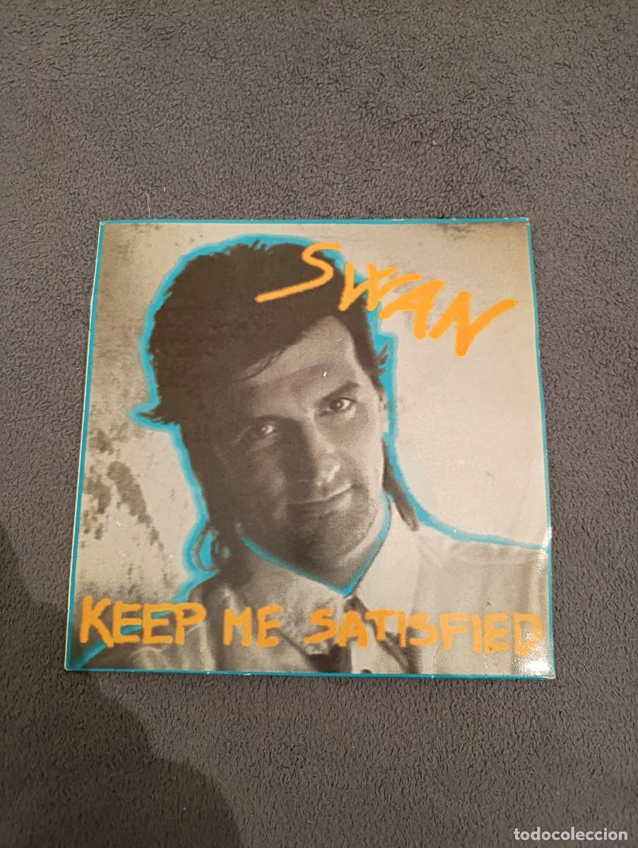 Discos de vinilo: Disco de vinilo LP Swan Keep Me Satisfied - Foto 1