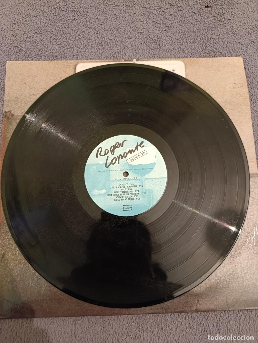 Discos de vinilo: Disco de vinilo LP Roger Loponte &ndash; Hold-Up Maison - Foto 4