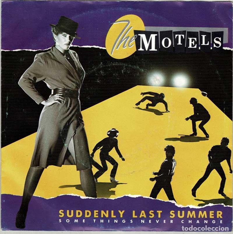 Discos de vinilo: The Motels - Suddenly Last Summer / Some Things Never Change. Single - Foto 1