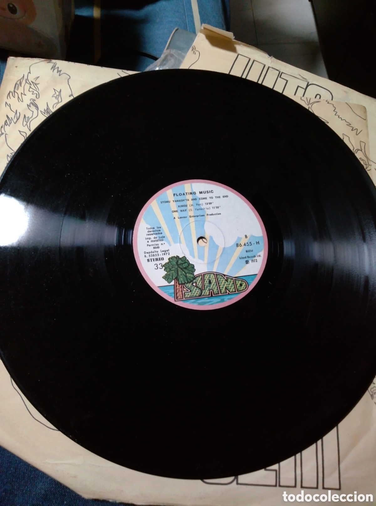 Discos de vinilo: floating music vinilo lp - Foto 1