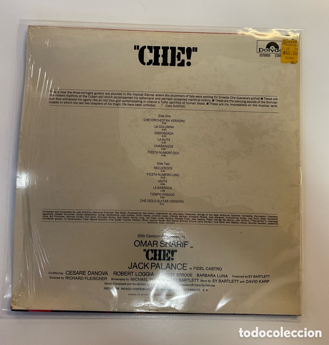 Discos de vinilo: CHE. Lalo Schifrin. BSO. - Foto 6