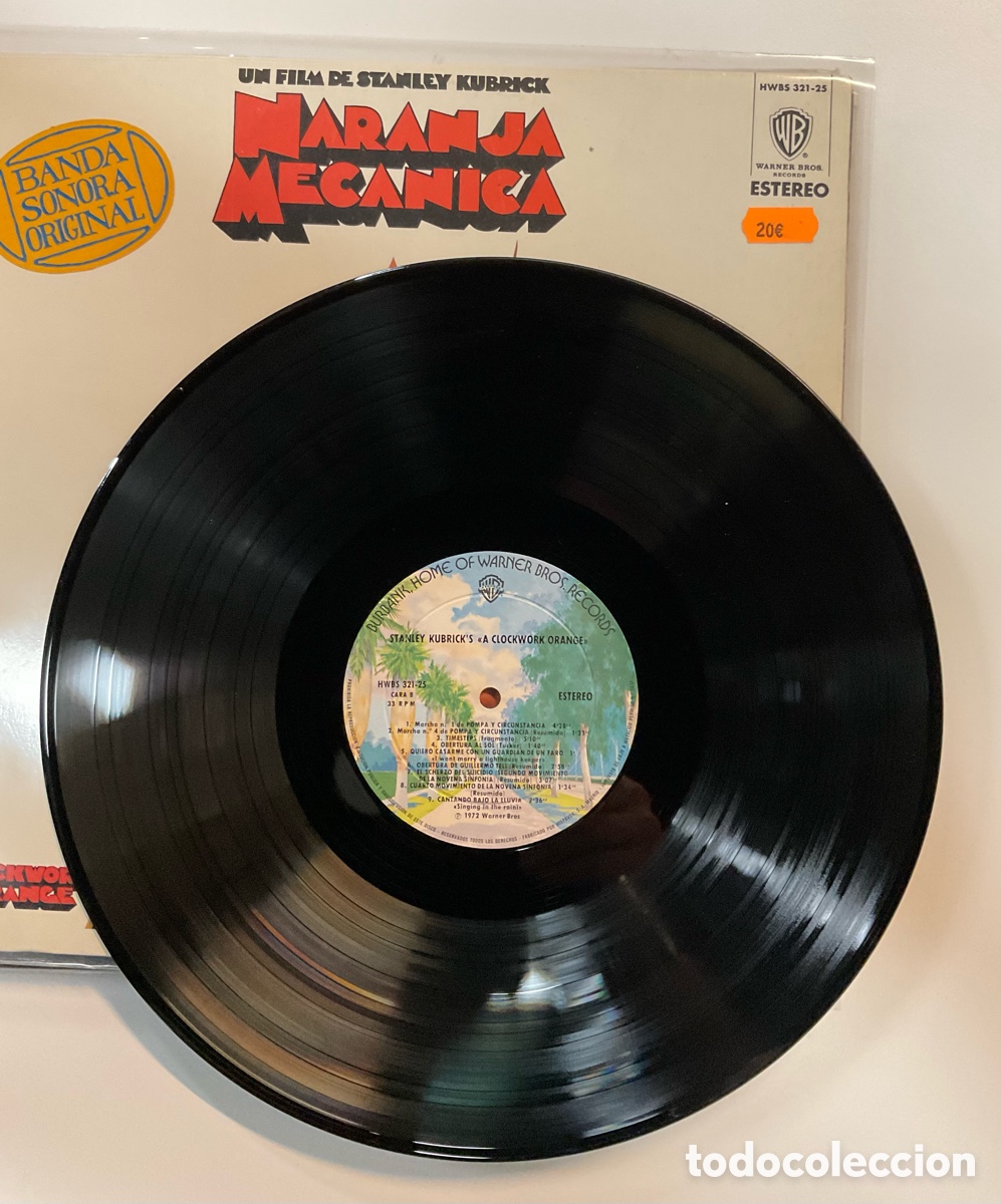 Discos de vinilo: LA NARANJA MEC&Aacute;NICA. BSO. - Foto 4