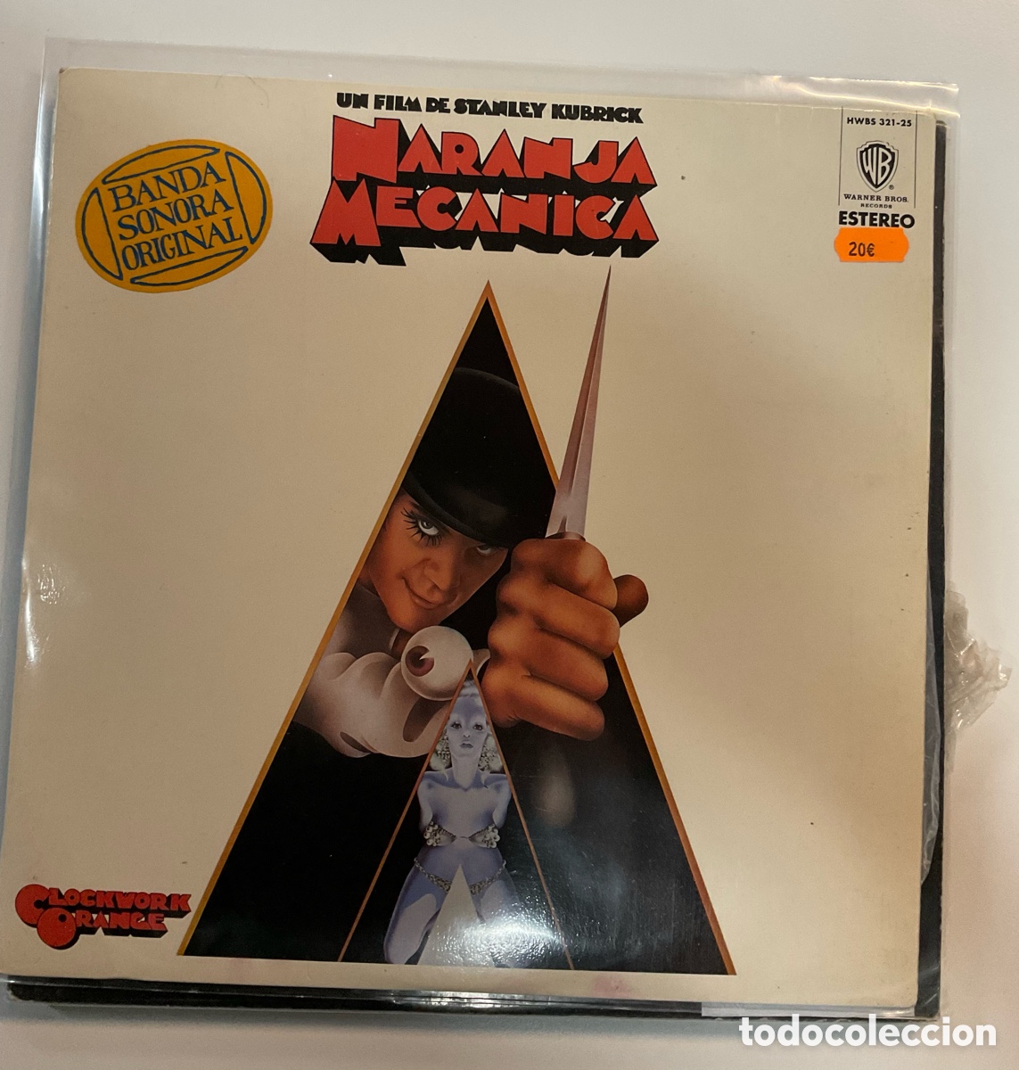 Discos de vinilo: LA NARANJA MEC&Aacute;NICA. BSO. - Foto 1