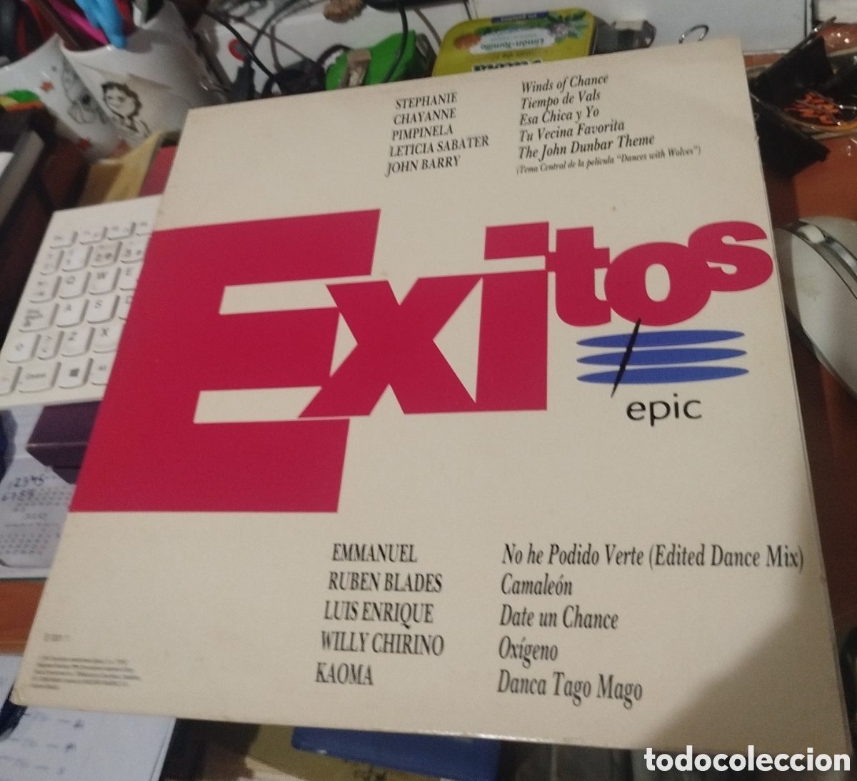 Discos de vinilo: &Eacute;xitos Epic. VV.AA. Doble disco - Foto 1