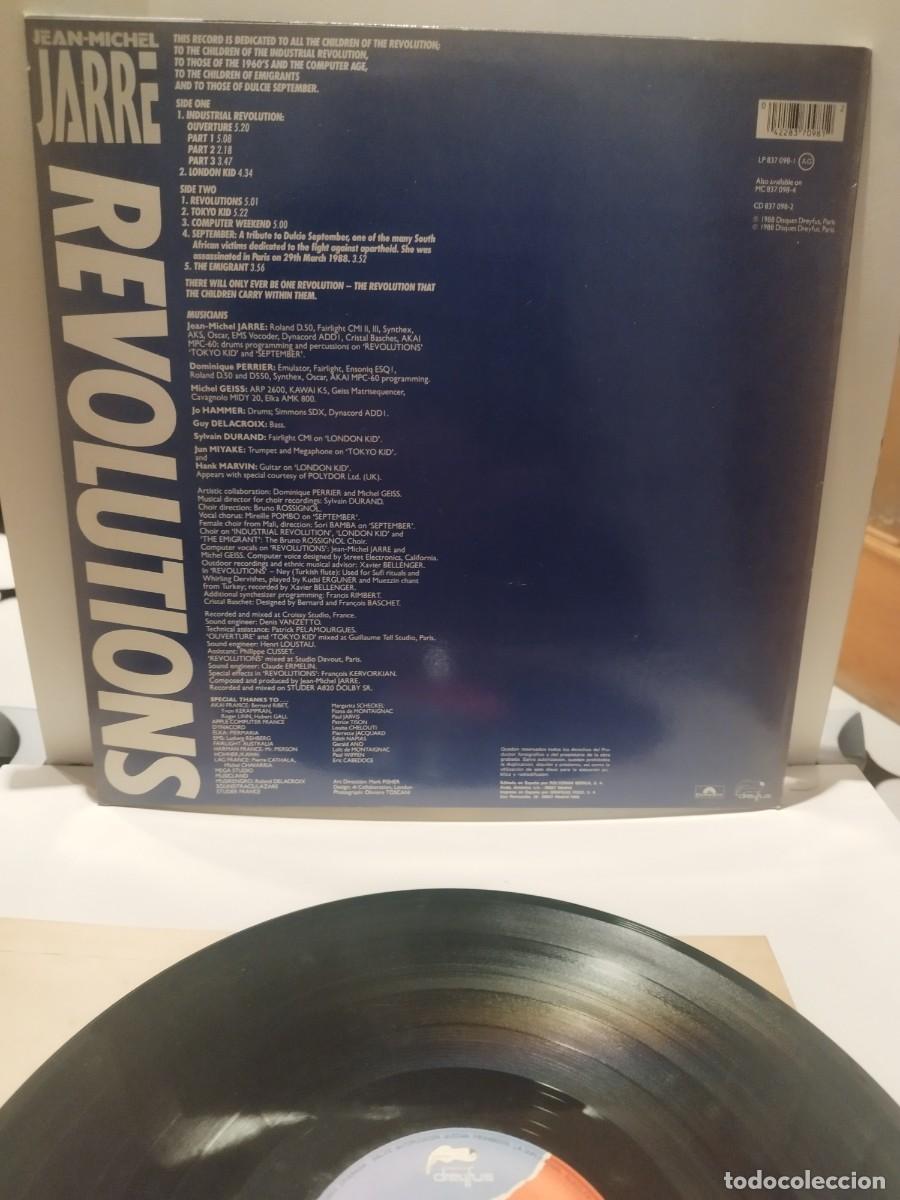 Discos de vinilo: Jean-Michel Jarre &ndash; Revolutions. Lp. - Foto 3