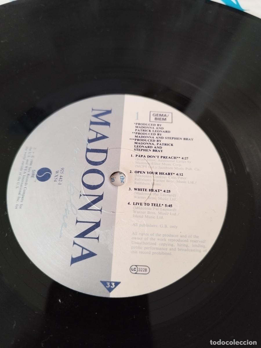 Discos de vinilo: Madonna &ndash; True Blue. Lp. - Foto 2