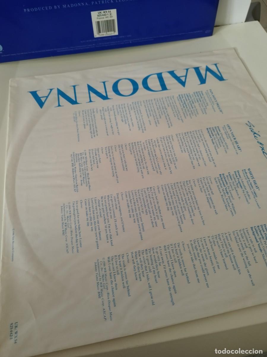 Discos de vinilo: Madonna &ndash; True Blue. Lp. - Foto 4