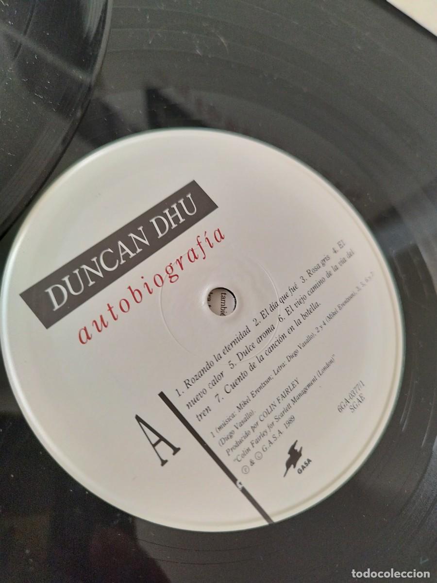 Discos de vinilo: Duncan Dhu &ndash; Autobiograf&iacute;a. Lp. - Foto 2