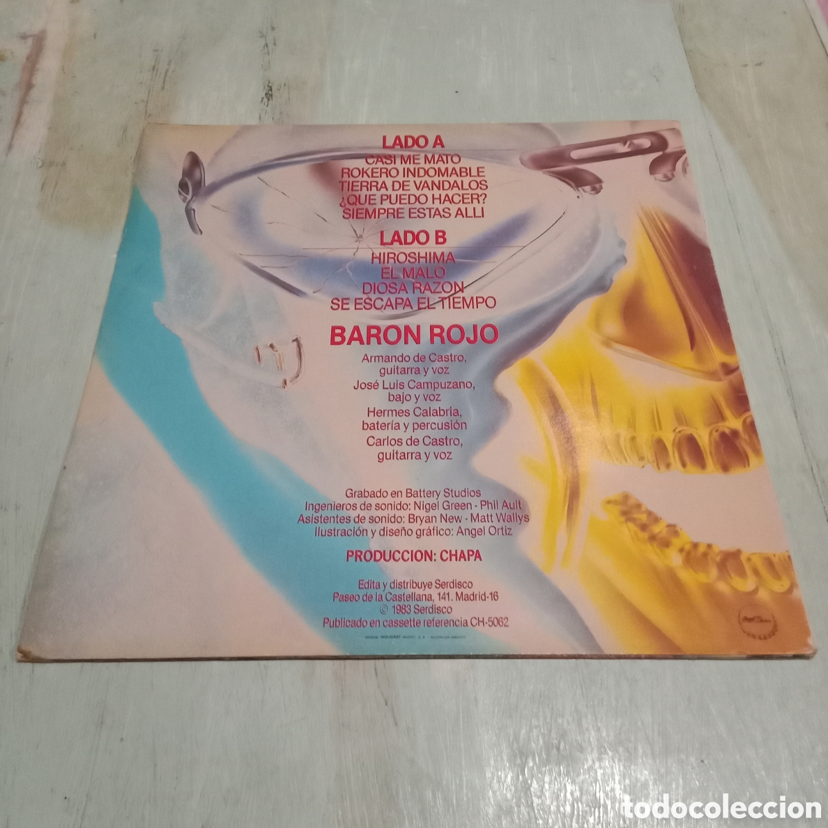 Discos de vinilo: BARON ROJO - METALMORFOSIS - LP - Foto 2