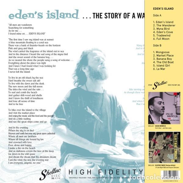 Discos de vinilo: EDEN AHBEZ-NATURE BOY -LP - Foto 2