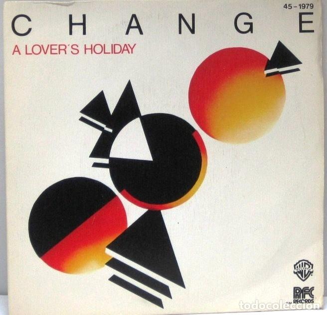 Discos de vinilo: CHANGE - A LORS HOLIDAY - SINGLE - Foto 1
