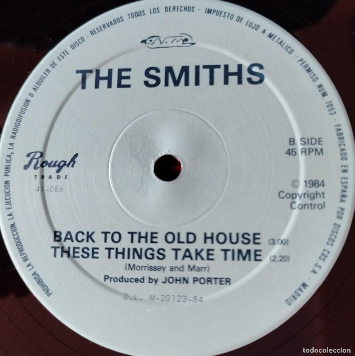 Discos de vinilo: THE SMITHS *What Difference Does It Make?* MAXI SINGLE VINILO 1984 **SIN PORTADA - Foto 2