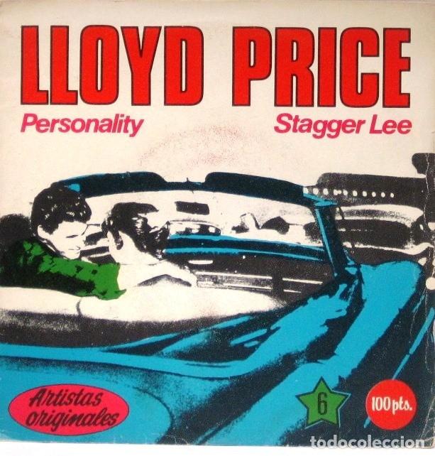 Discos de vinilo: LLOYD PRICE - PERSONALITY STAGGER LEE - SINGLE - Foto 1