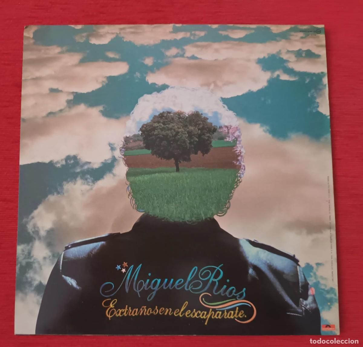 Discos de vinilo: MIGUEL R&Iacute;OS - EXTRA&Ntilde;OS EN EL ESCAPARATE - LP - Foto 2