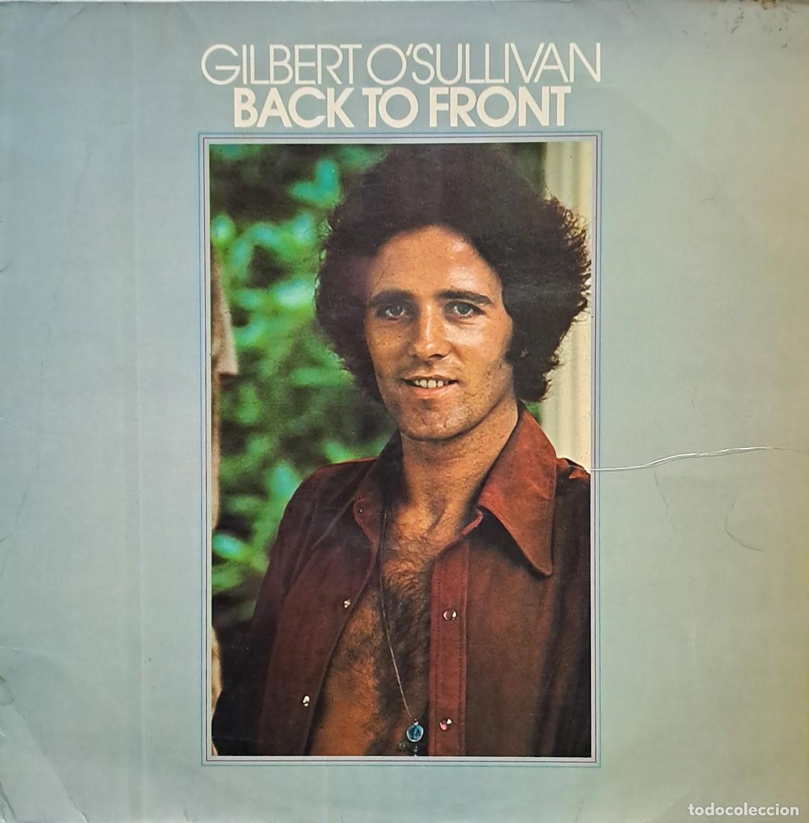 Discos de vinilo: LP GILBERT OSULLIVAN. BACK TO FRONT. LP-SEXT-417 - Foto 1