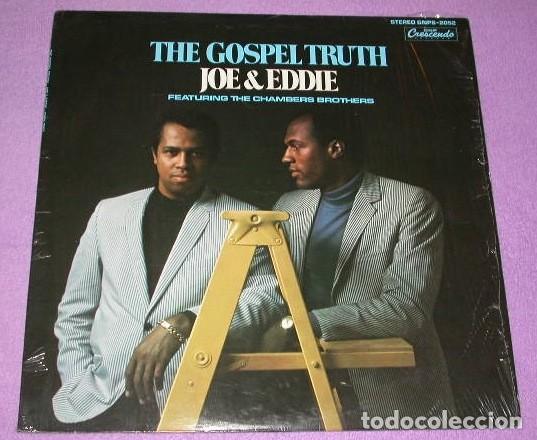 Disques de vinyle: joe & eddie 33t the gospel truth (promo album usa gnp) NM EX