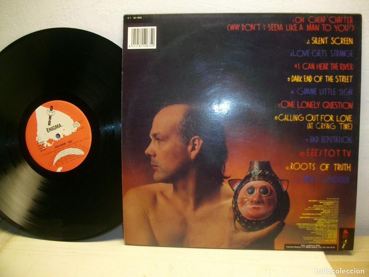 Discos de vinilo: Don Dixon &ndash; E-E-E LP - Foto 2