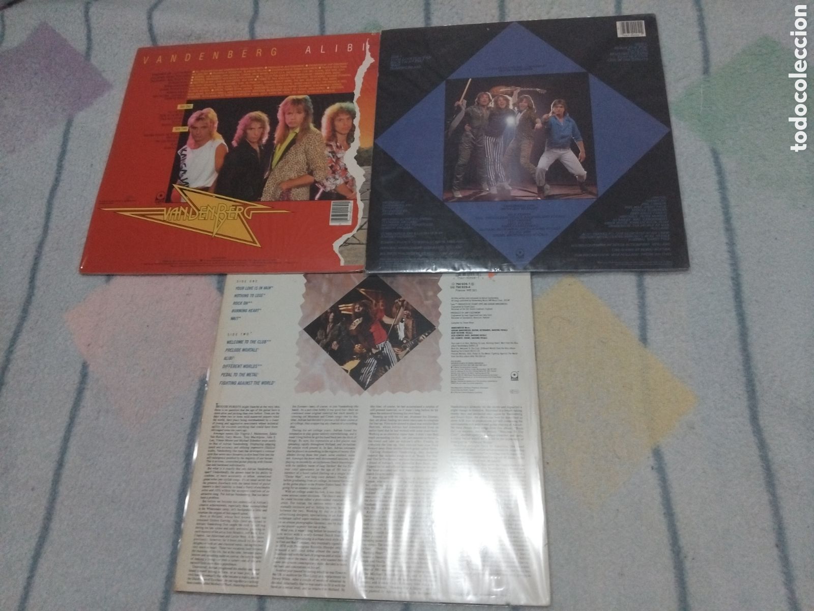Discos de vinilo: Lote VANDENBERG (VINILO) - Foto 2