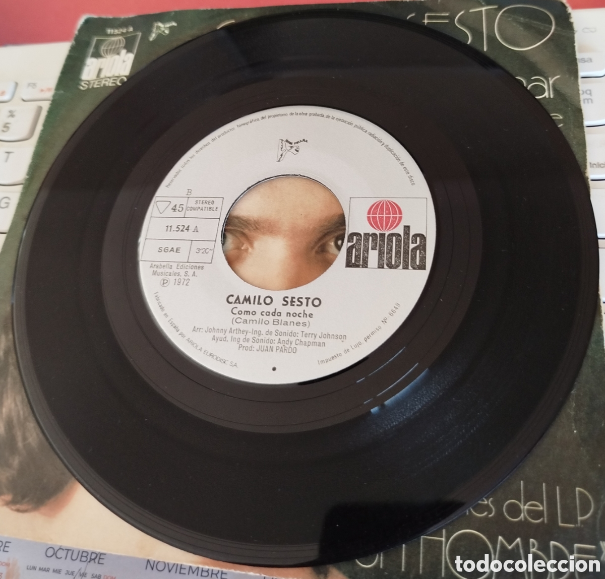 Discos de vinilo: Camilo Sesto - Amor, Amar... - Foto 2