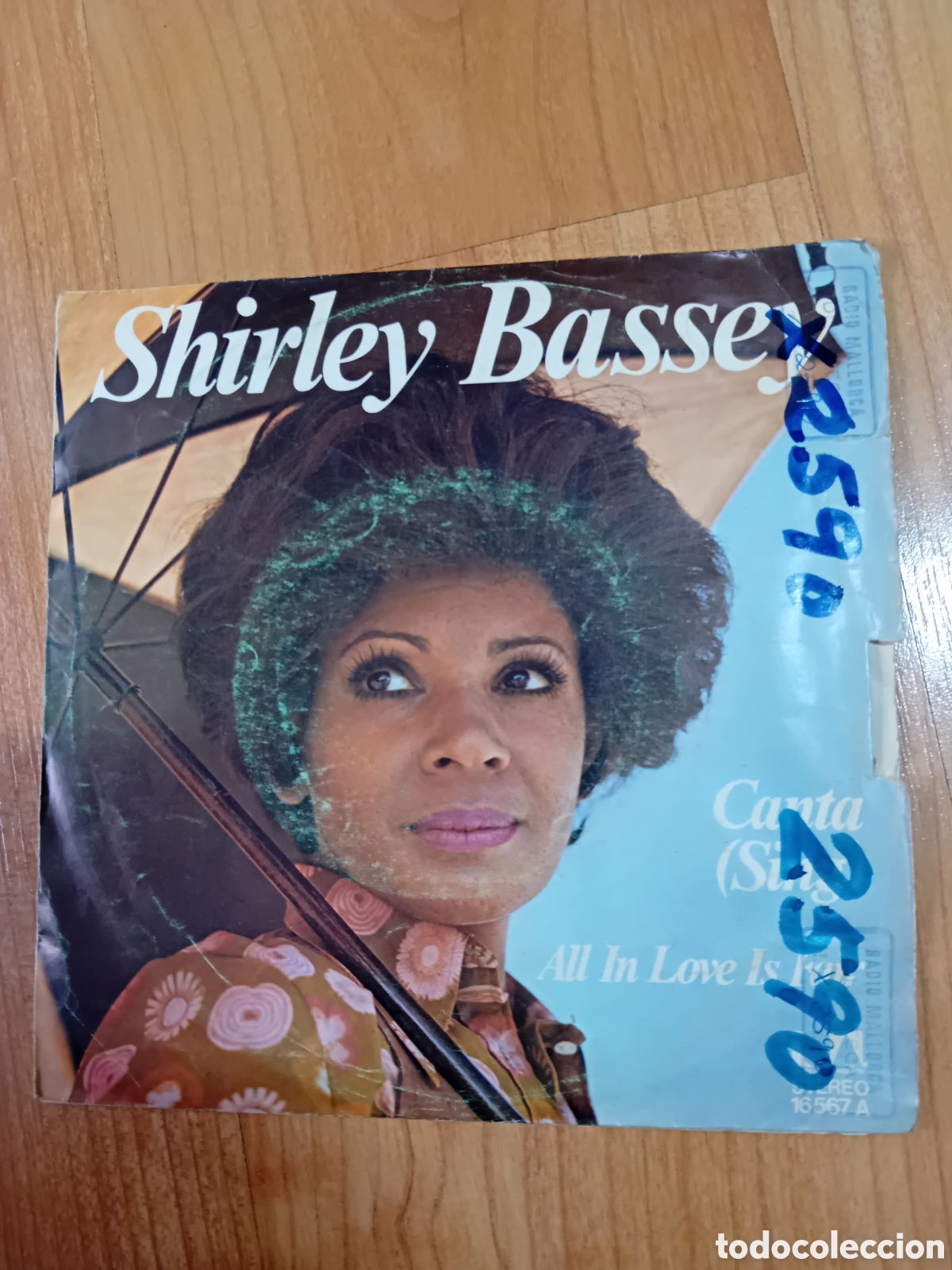 Discos de vinilo: SHIRLEY BASSEY. CANTA (SING) - Foto 1