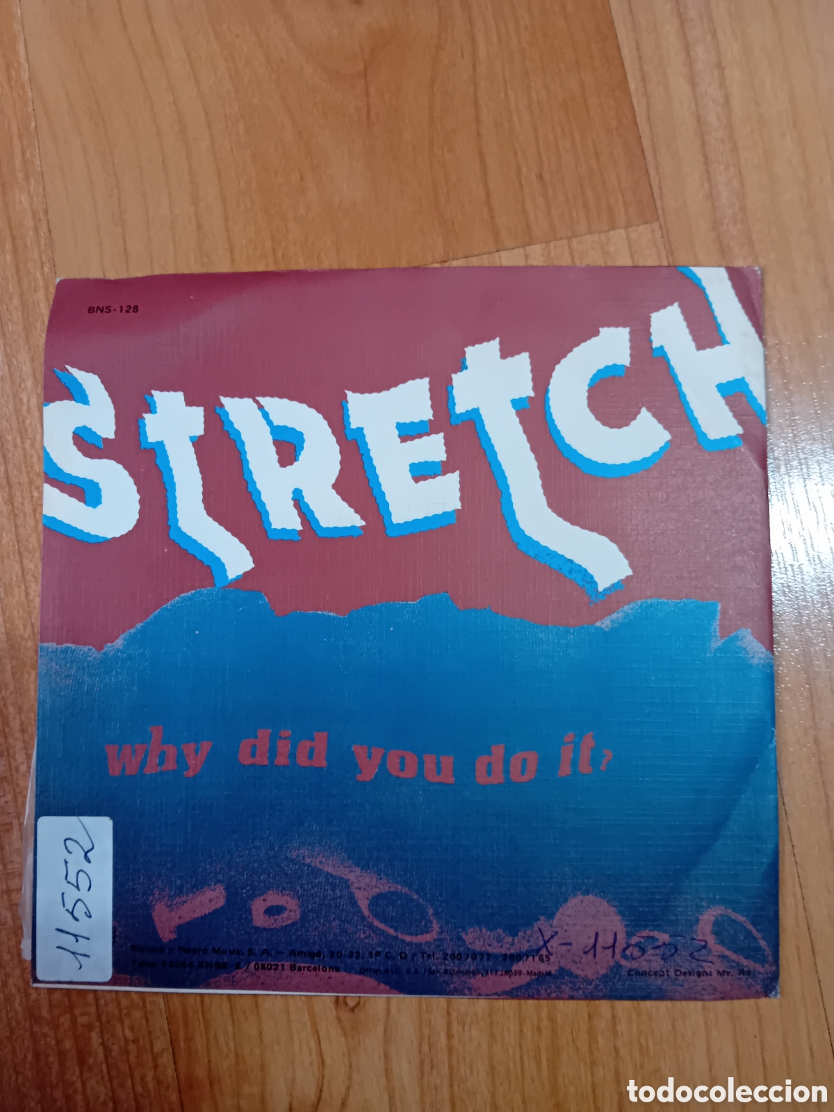 Discos de vinilo: STRETCH. WHY DID YOU DO IT - Foto 2
