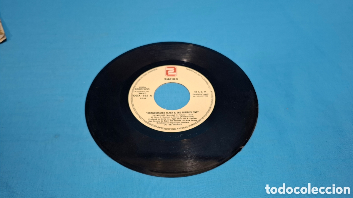 Discos de vinilo: GRAND MASTER FLASH & THE FURIOUS FIVE - Foto 2